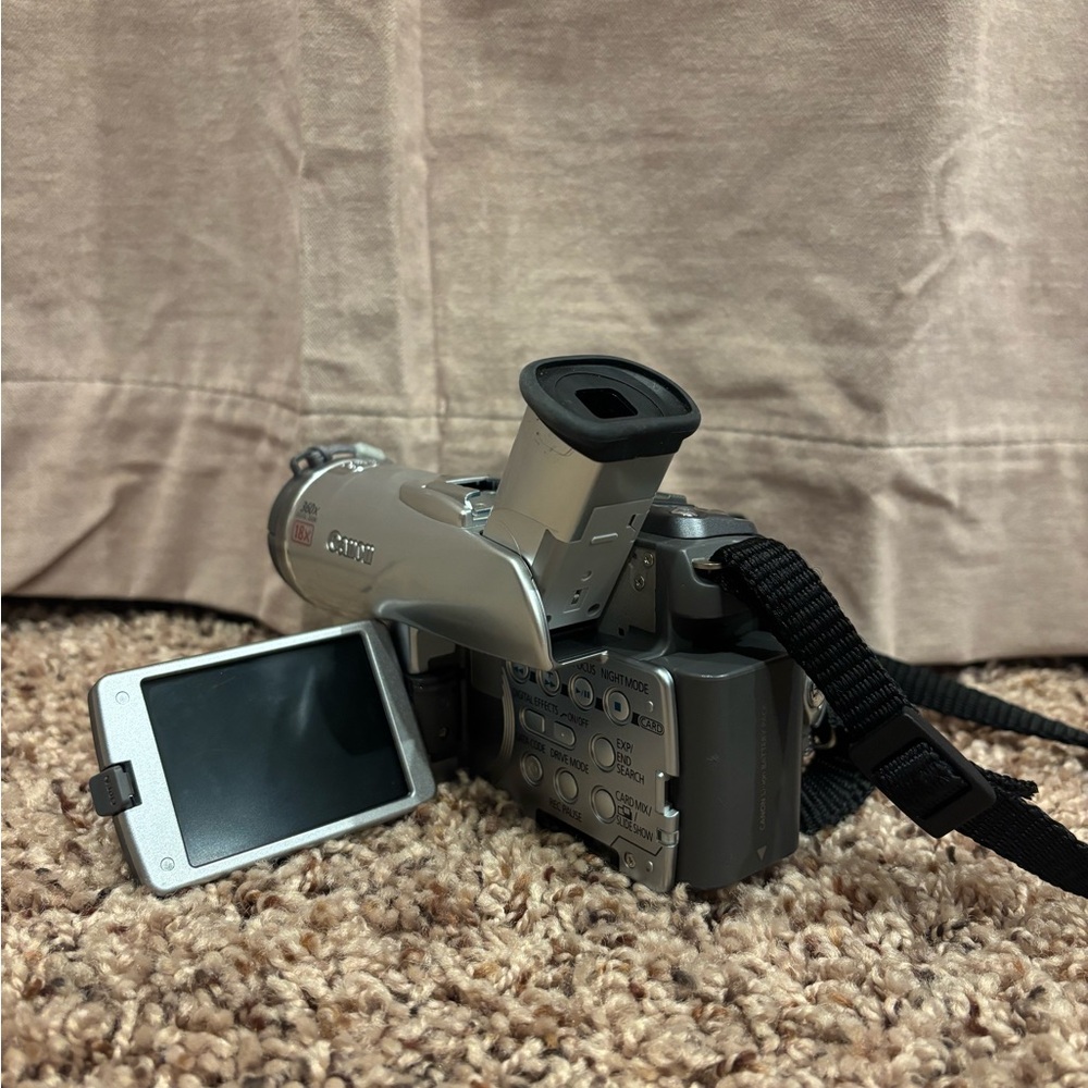 Sony Gray Camcorder with Flip Screen